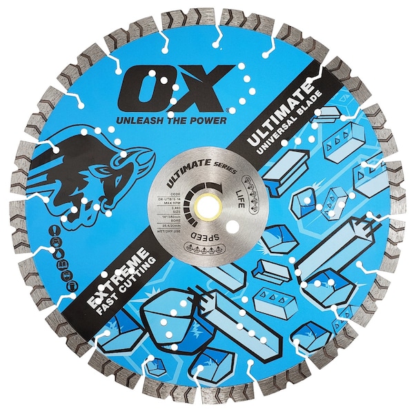 Ultimate Turbo Blade 12 in  Universal Material Diamond Blade